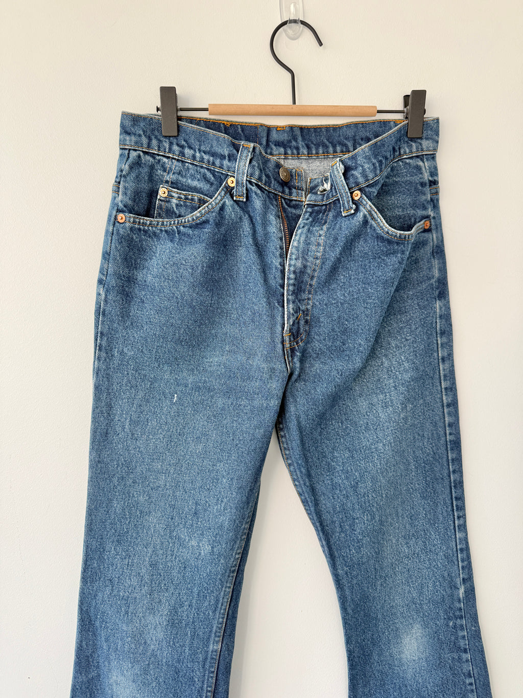 W26 L32 vintage Levis 517s dark blue  25” measured waist 517s USA 80s