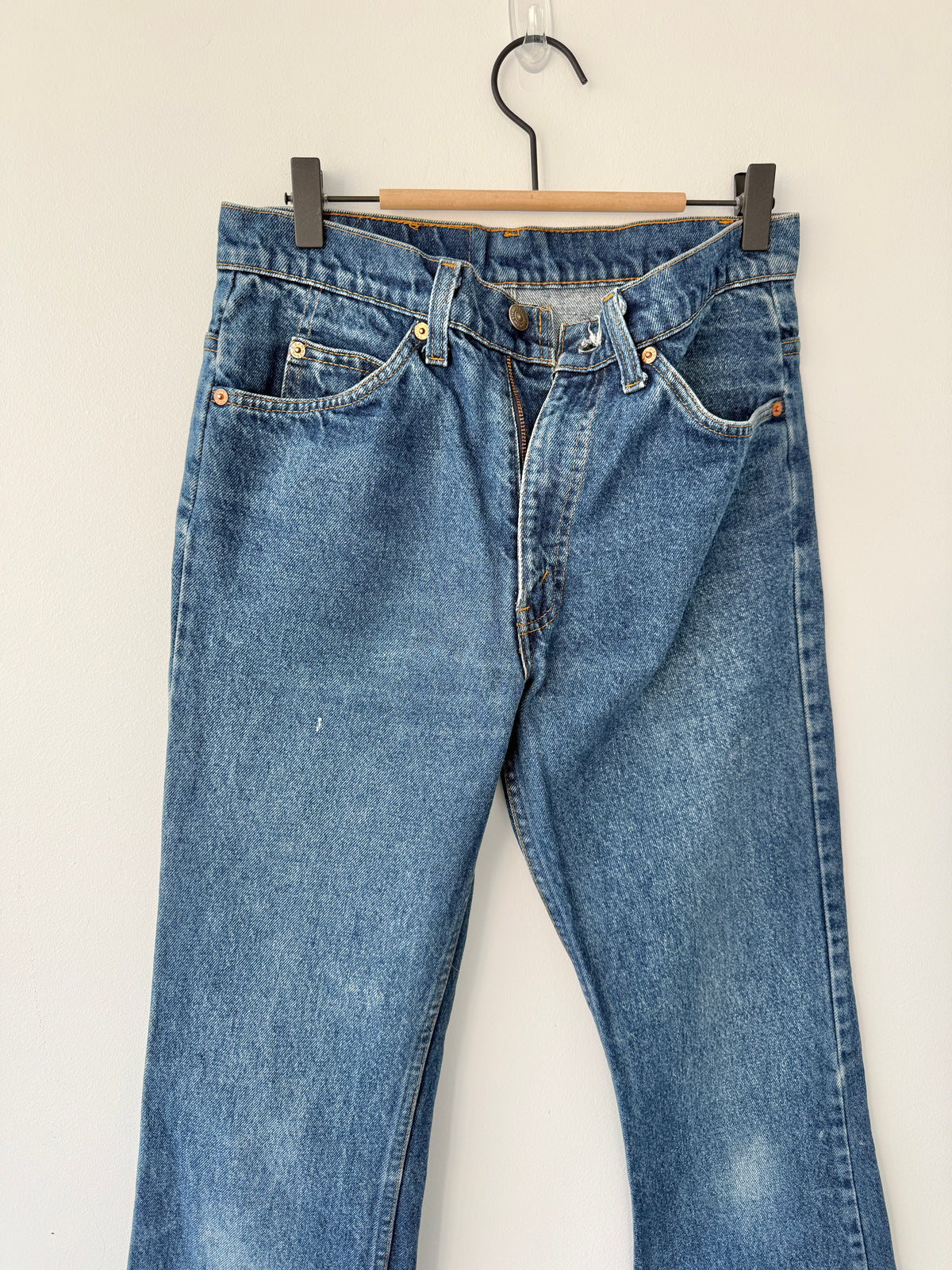 W26 L32 vintage Levis 517s dark blue  25” measured waist 517s USA 80s