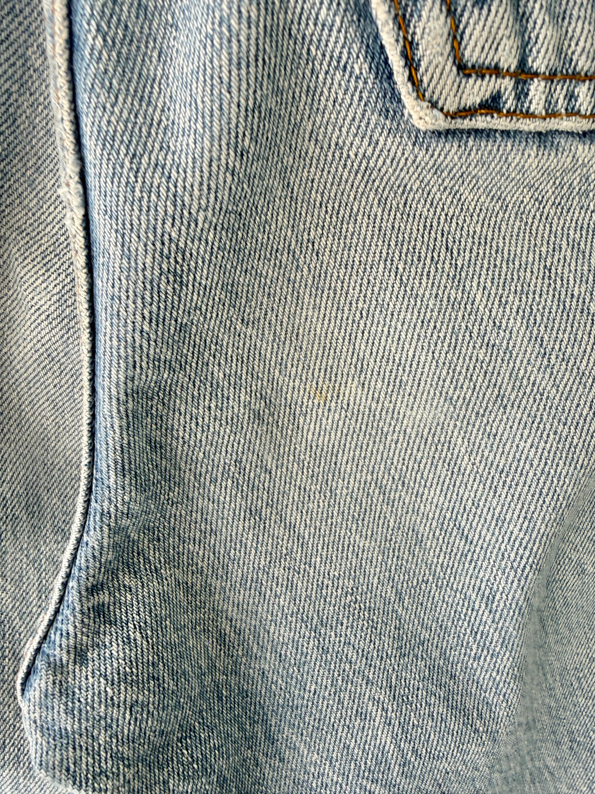 W23 L31 vintage Levis 26501s 22/23” measured light blue 26501s 80s 1984 USA