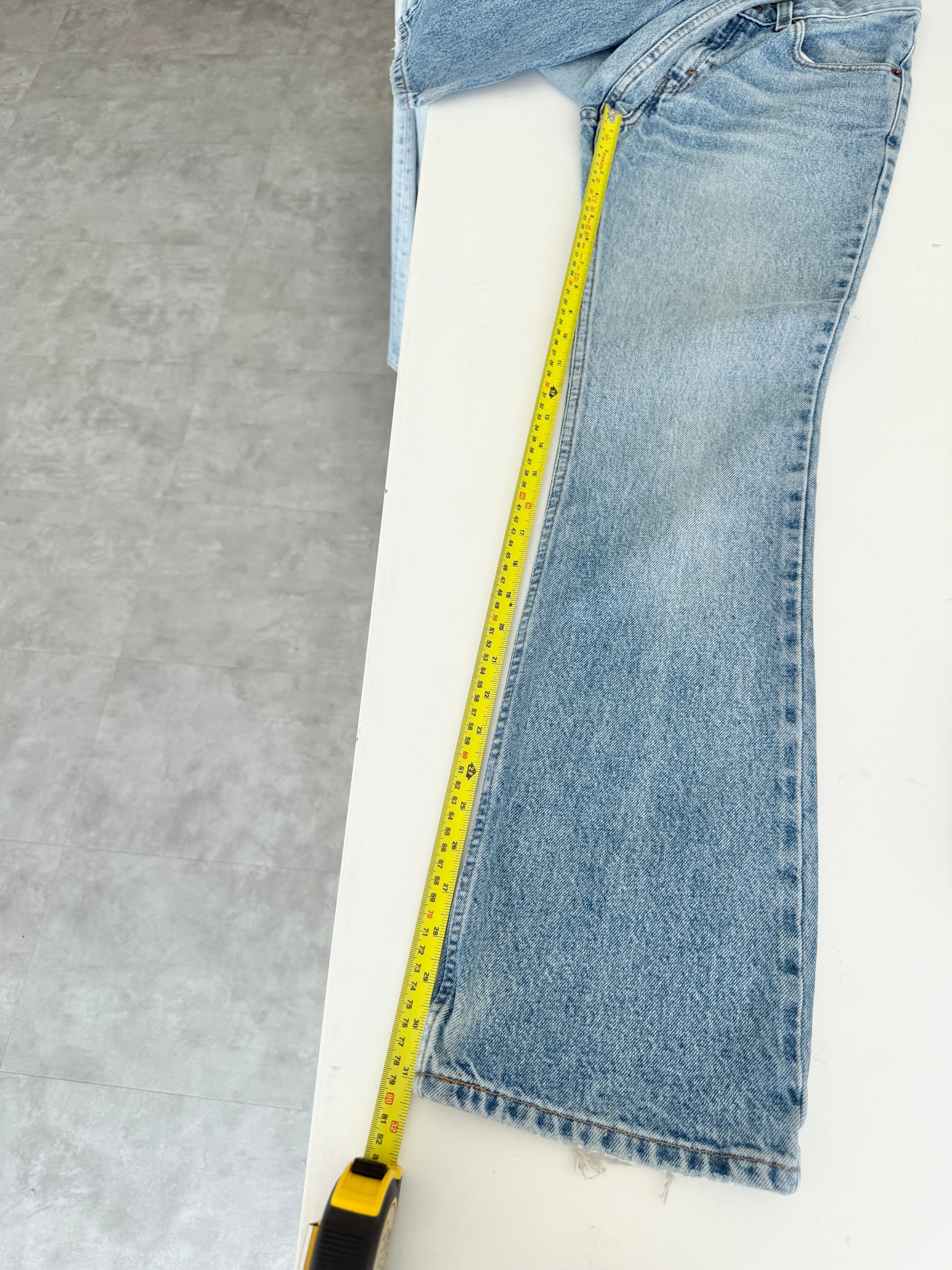 W24 L31 vintage Levis 517 26” measured medium faded blue denim Levi’s 517s