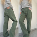 W35 L31 vintage Levis 501 34-35” measured dark green denim 90s USA 501s