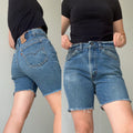 W30 L29 vintage Levis 517 30/31” measured waist medium blue faded  80s 517s shorts