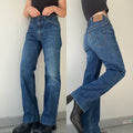 W31 L29 vintage Levis 630 30/31” measured waist dark faded blue 630s 80s   Orange tab