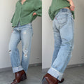 W31 L29 vintage Levis 501s 30/31” medium light blue denim Levi’s 501s 80s USA