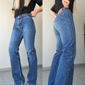 W28 L30 vintage Levis 501s 27/28” measured dark fade blue 501s Y2K