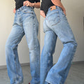 W32 L30 vintage Levis 501s 31/32” measured medium light blue fade 501s 80s