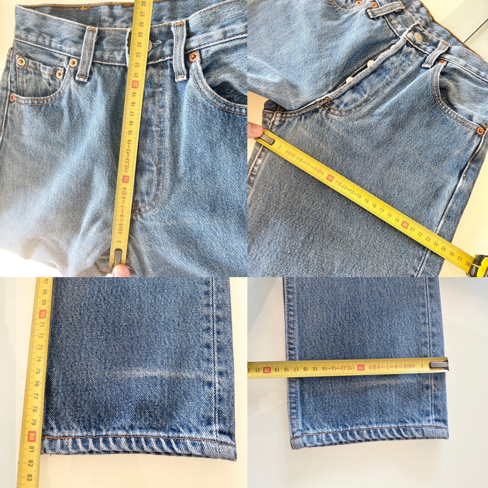 Levis 501 vintage w23 L31 Levi’s 501 faded medium blue 90s Levi’s blue faded blue straight leg blue 501 vintage blue 501 worn vintage Levi’s