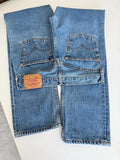 w30 L33 Levis 501 vintage 29-30” waistmedium blue 501s made in Spain 90s straight leg jeans 501