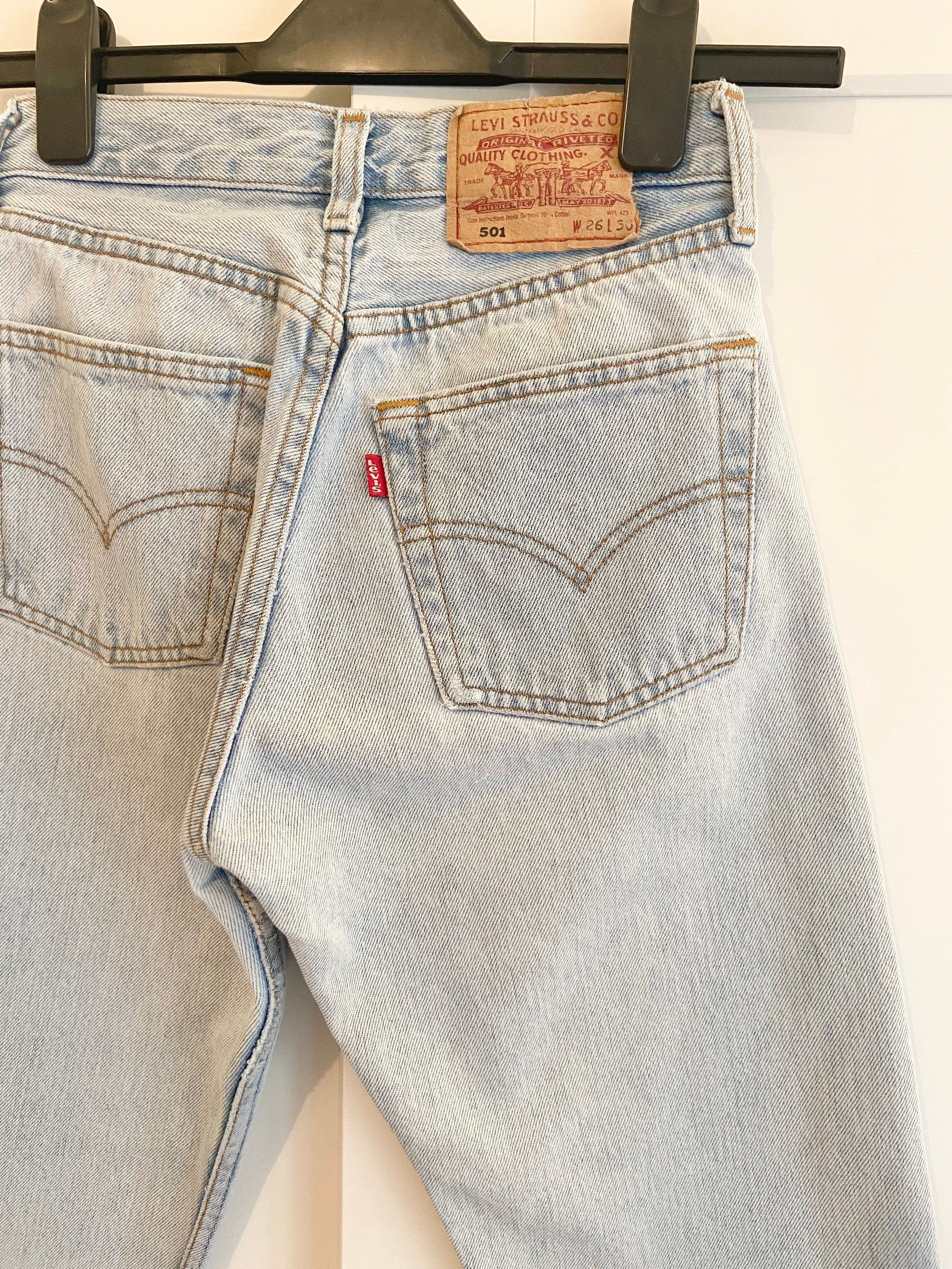 Vintage Levi’s 501 w24 L25 made in Spain 1996