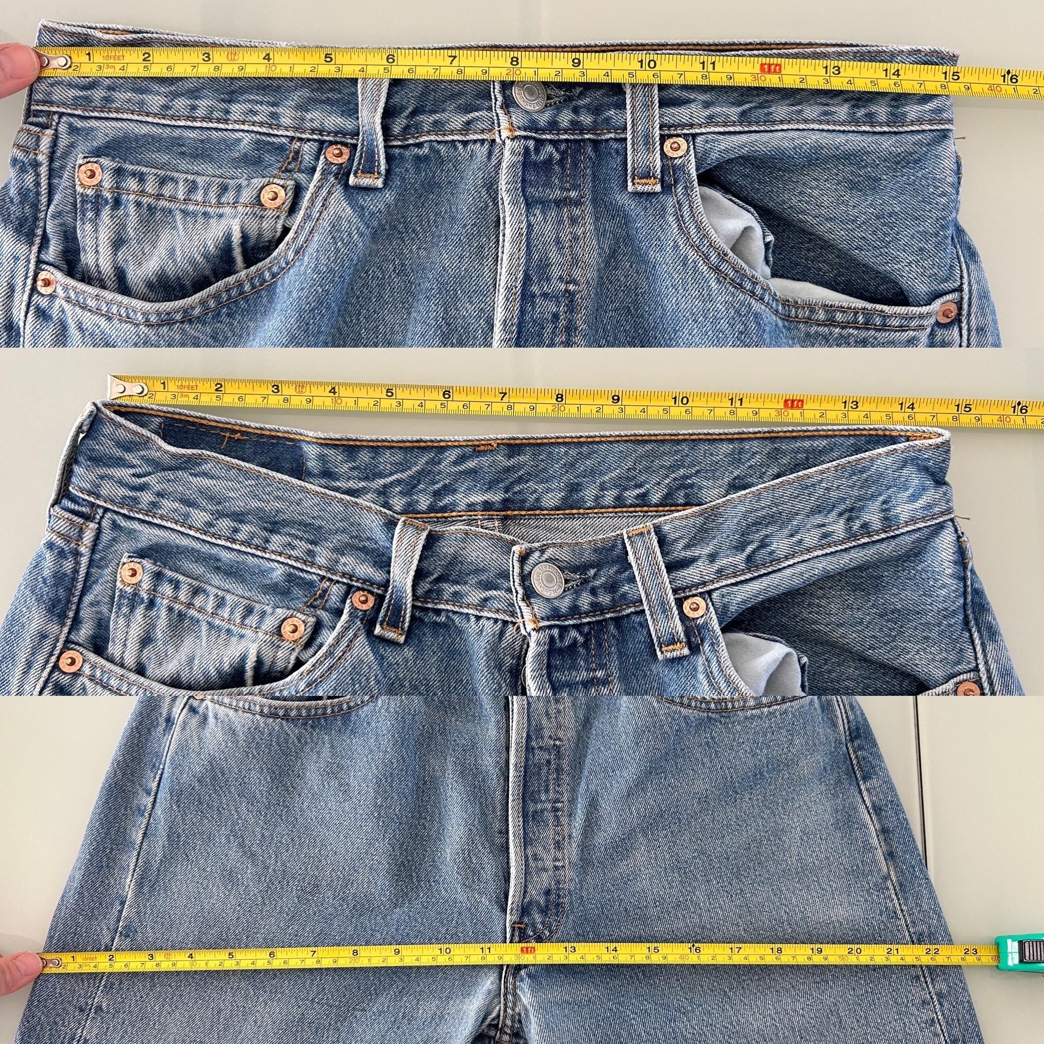 w29 L31 Levis 501 vintage Levi’s medium blue straight leg Levi’s 501 made in USA vintage Levi’s 501  (29” waist)