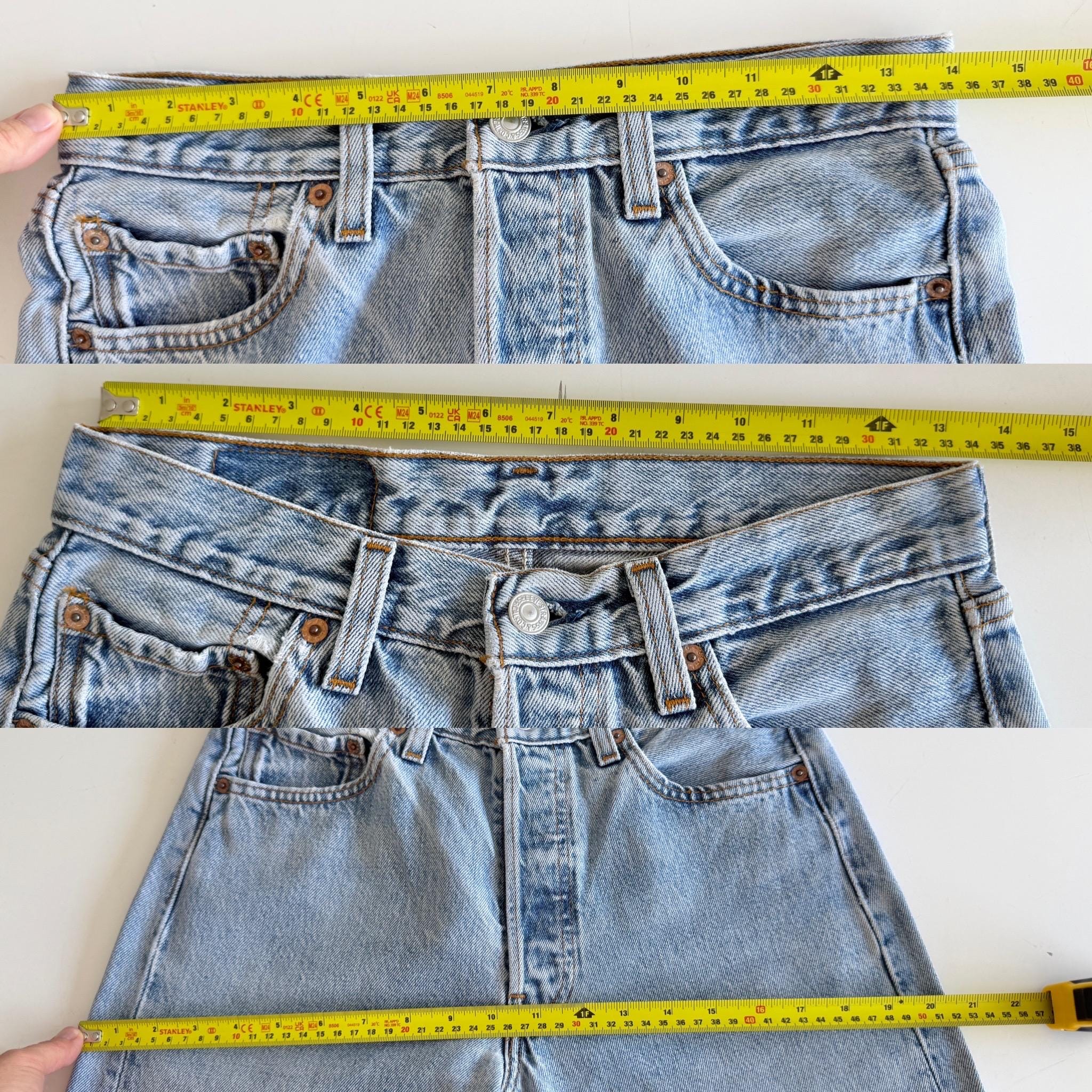 W27 L33 Levis 501 vintage 26-27” measured waist made in USA 90s