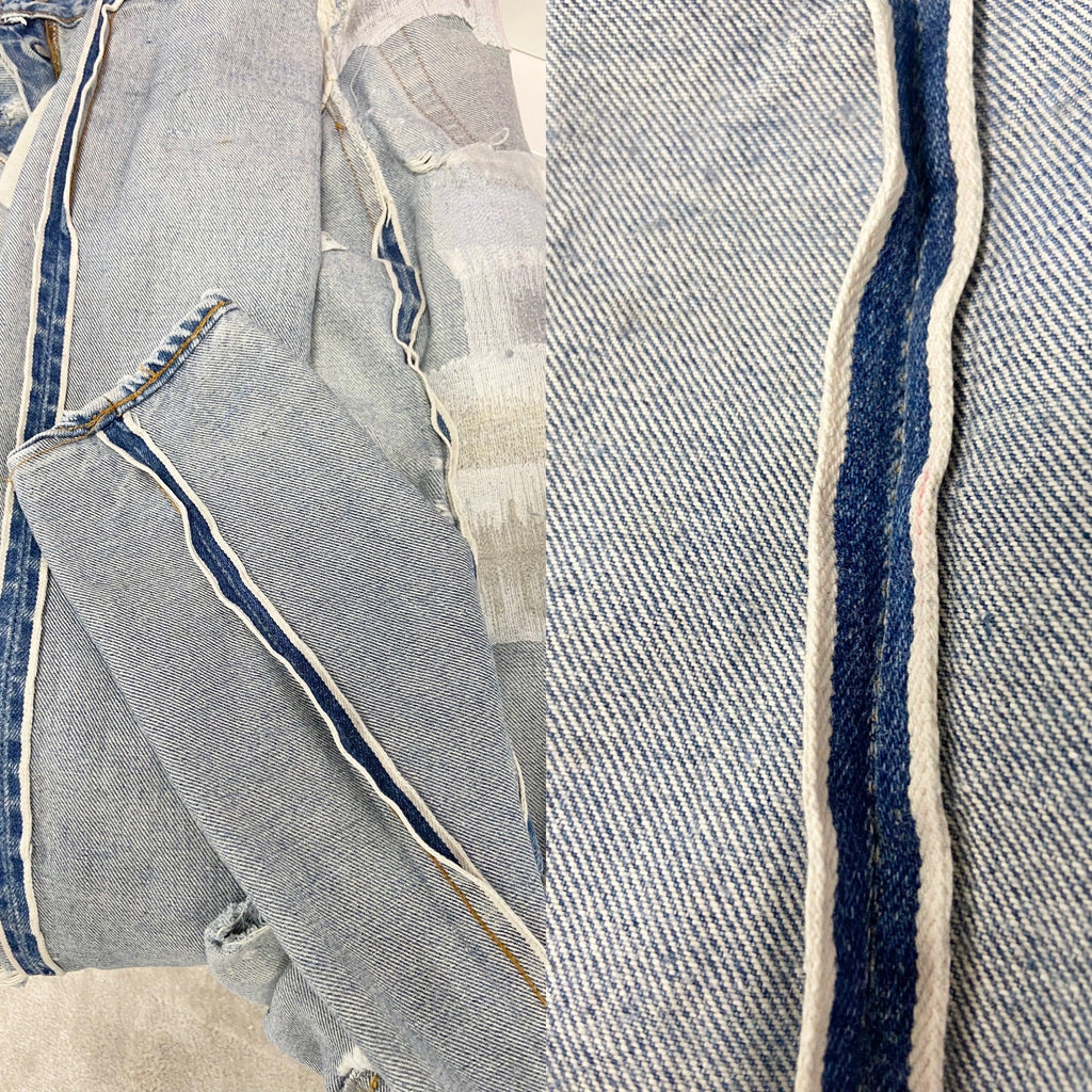 w25 L33 Distressed faded Selvedge redline Levi’s 501 Vintage 80s Levi’s 501
