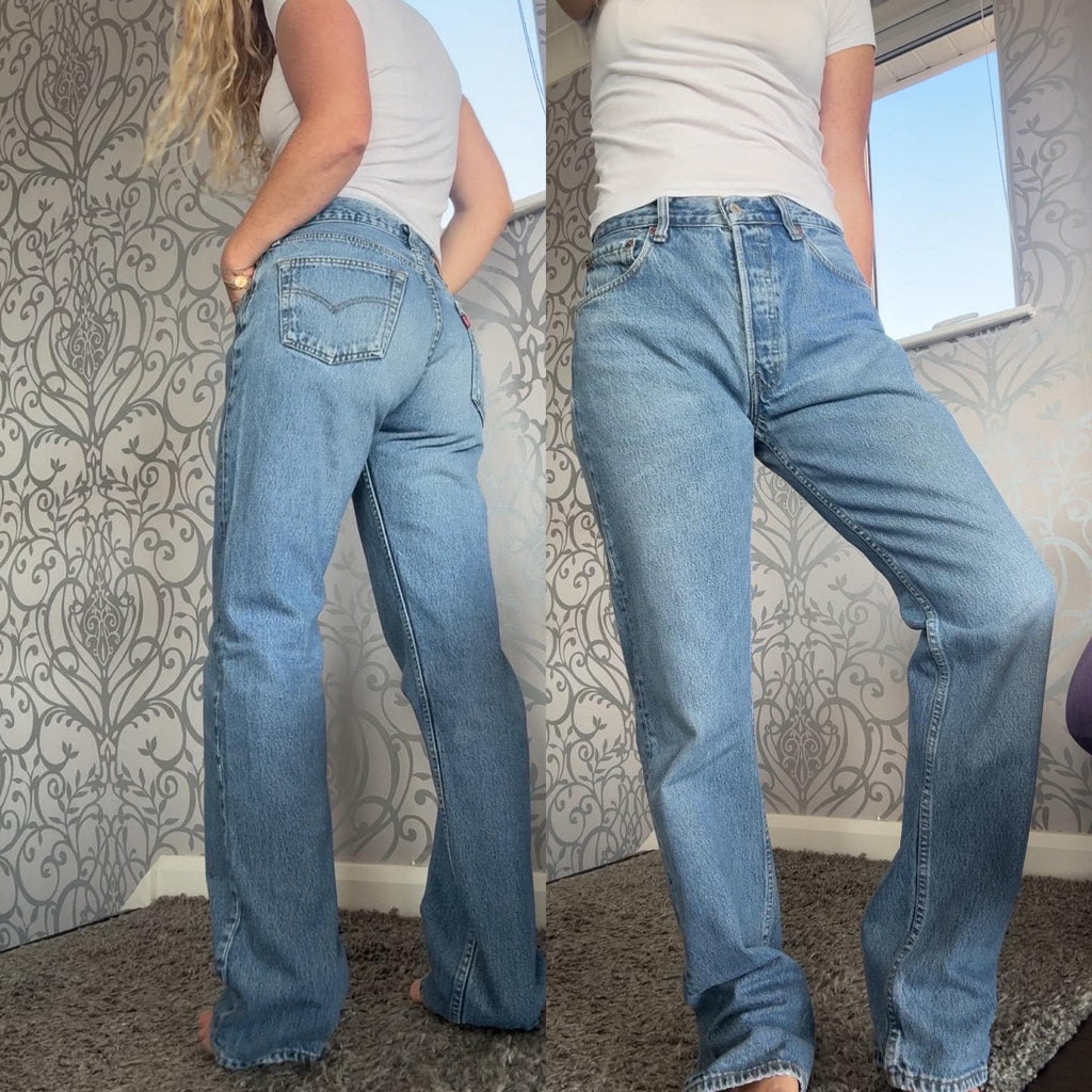 W29 L32 Levis 501 vintage 28-29” measured waist made in  y2k