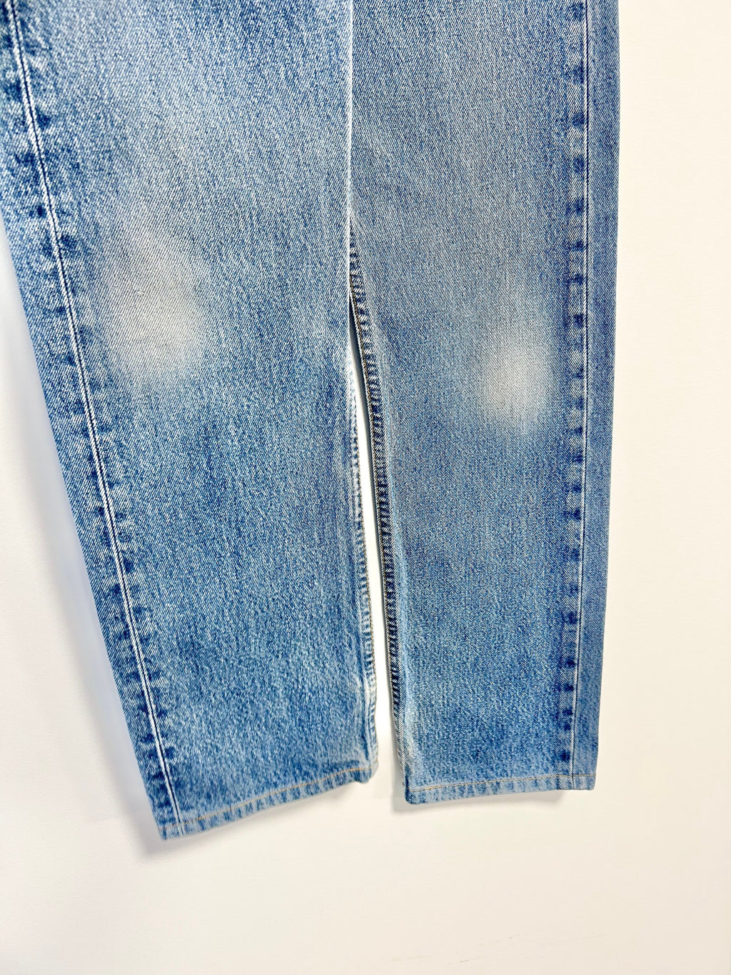 Levis 501 jeans w23 L27 medium blue denim faded blue wash light blue 501 vintage 501s