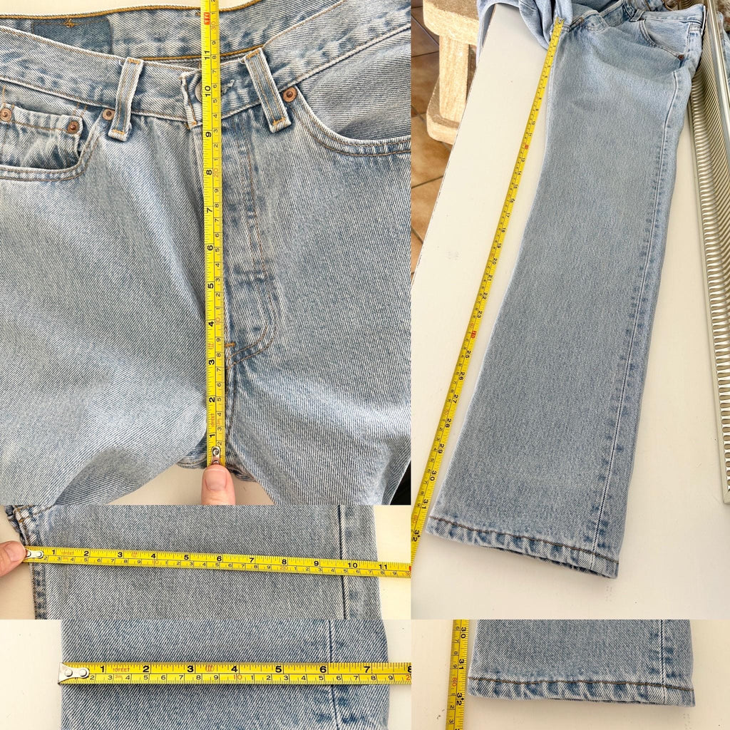 Levis 501 vintage w26 L31 Levi’s faded light blue straight leg Levi’s 501 90s USA vintage Levi’s 501  (25/26 waist)
