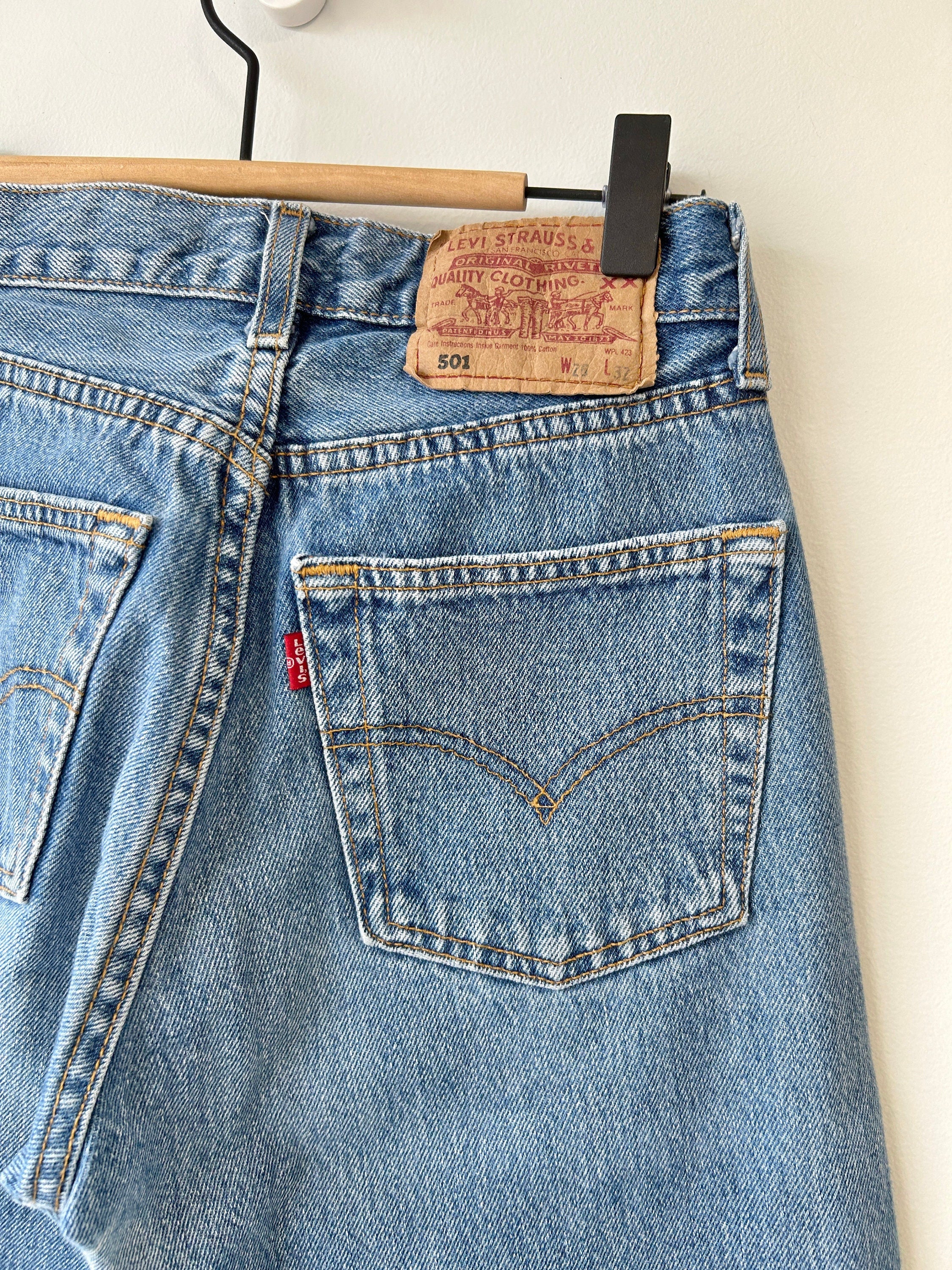 Levis 501 vintage W24 L31 Levi’s 501 faded blue denim made in 90s straight leg 501 vintage blue 501 vintage Levi’s levis