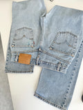 Levis 505 vintage w28/29 L31 light blue 505s made in Columbia straight leg jeans 501 28”/29” waist hols