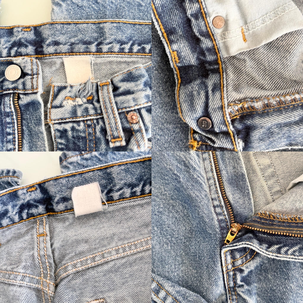 W30 L33 Levis 505 vintage 29-30” waist dark blue 505s made in Canada 90s