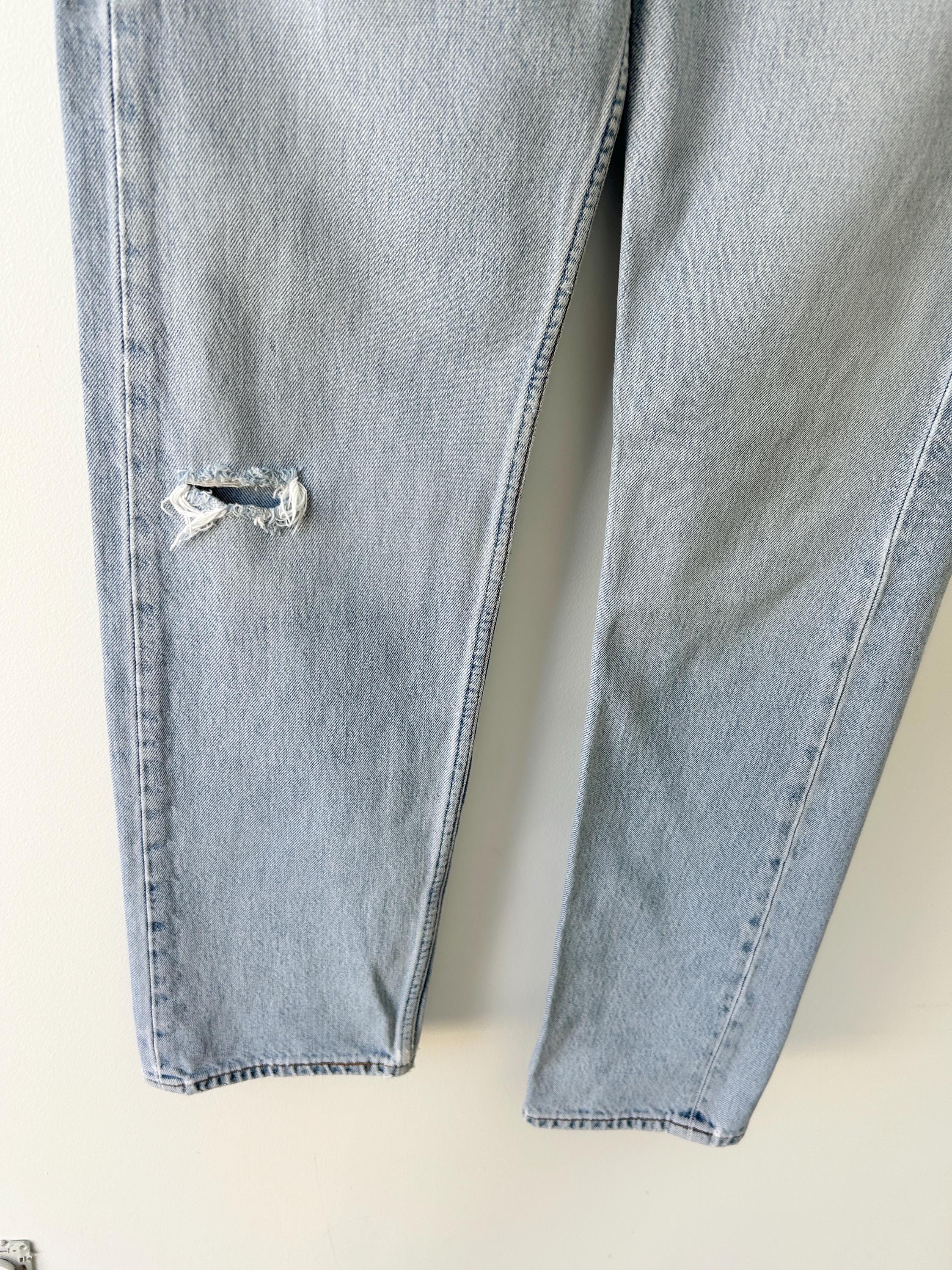 Levis 501 vintage w27 L33 Levi’s light faded denim straight leg Levi’s 501 90s vintage 501  (27”/26” waist)