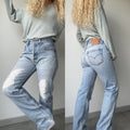 Levis 501 jeans w30 L32 501xx vintage denim stone wash blue faded denim 90s faded blue wash 501 vintage