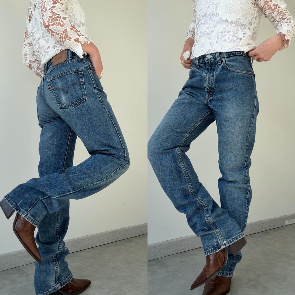 W30 L33 Levis 505 vintage 29-30” waist dark blue 505s made in Canada 90s