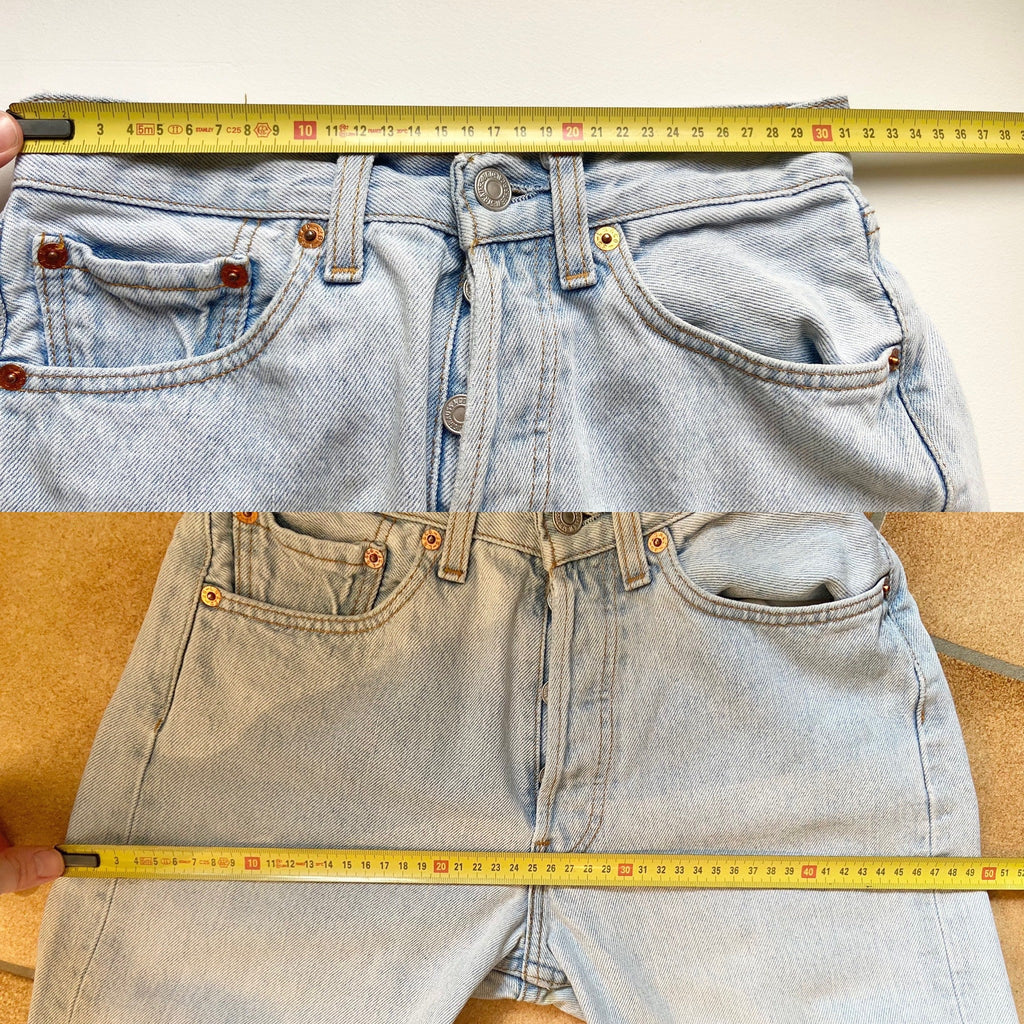 Vintage Levi’s 501 w24 L25 made in Spain 1996
