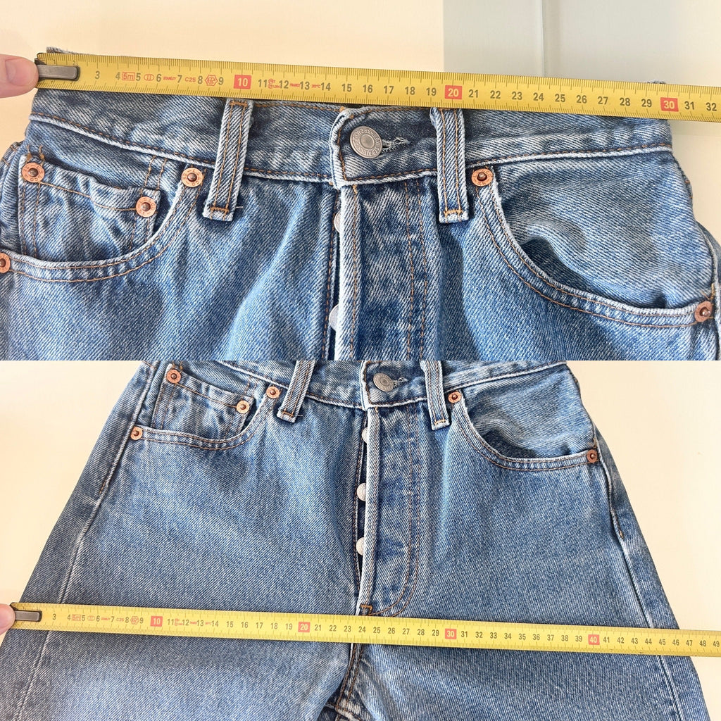 Levis 501 vintage w23 L31 Levi’s 501 faded medium blue 90s Levi’s blue faded blue straight leg blue 501 vintage blue 501 worn vintage Levi’s