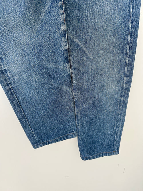 Levis 501 vintage w25 L27 Levi’s faded dark blue made in 80s straight leg 501 vintage Levi’s 501