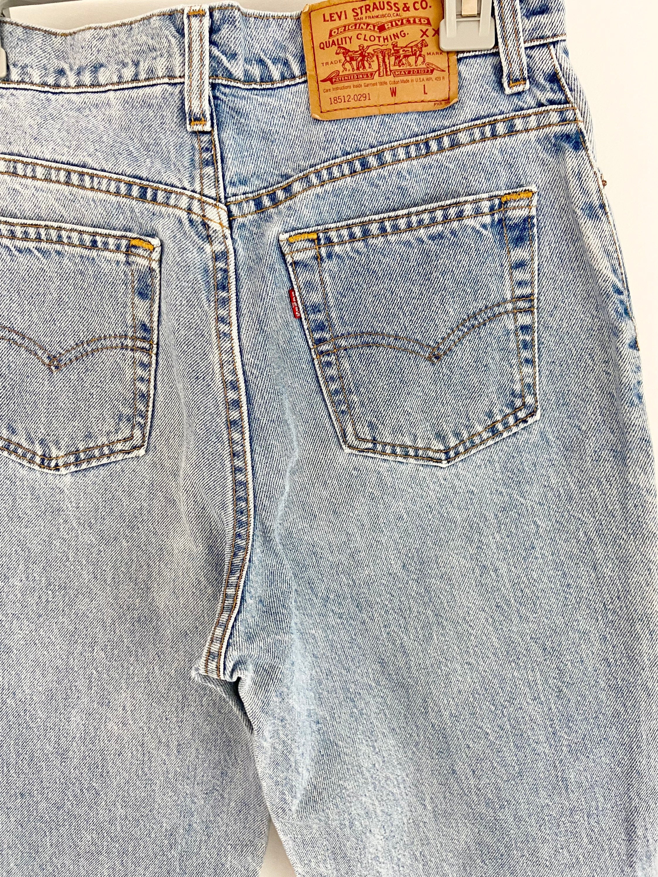 Vintage Levi’s 18512 0291 90s  w29” L30” made in USA