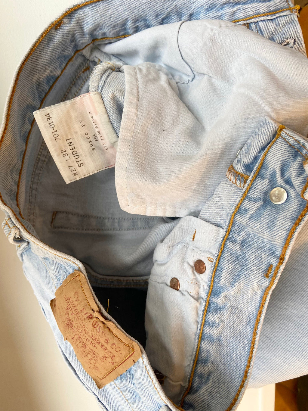 Vintage Levi’s student w25” L29”  1996 made in USA