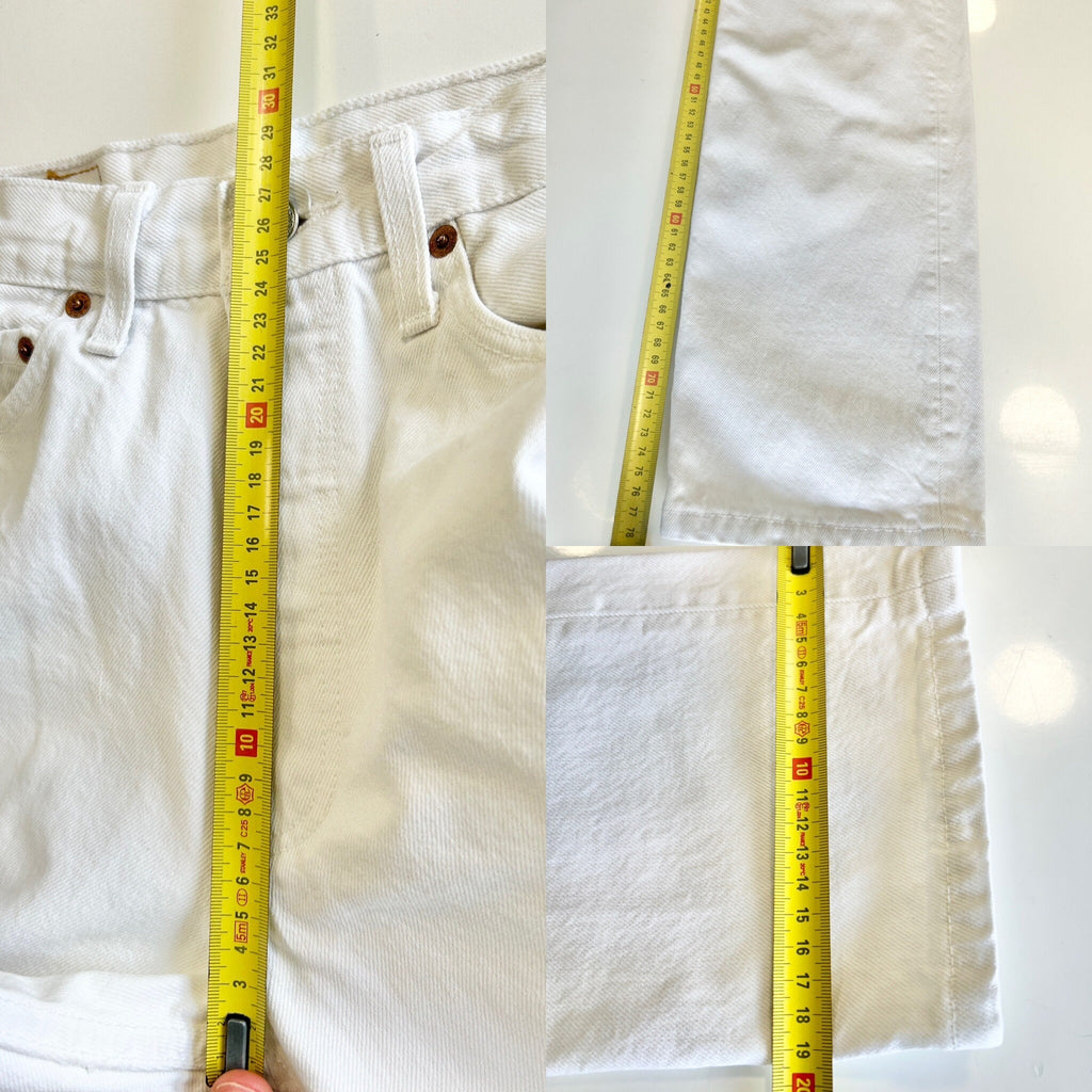 Levi’s 501 vintage w27 L30 Levi’s 501 white off white straight leg white 501 vintage blue 501 worn vintage Levi’s
